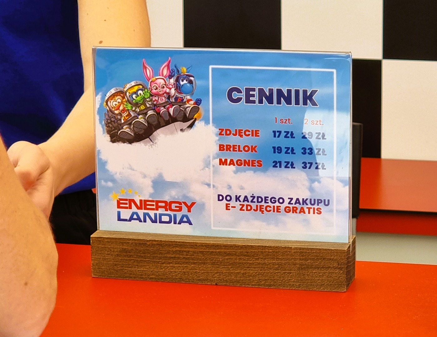 Cennik zdjęć z atrakcji w Energylandii